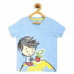 Miniklub T-Shirt - 3-6m, Blue